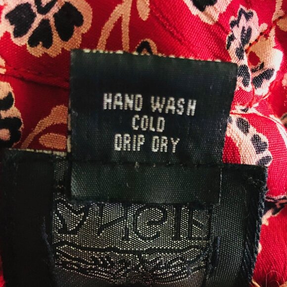 Angie Small Red Summer Cocktail Dress - Picture 6 of 6